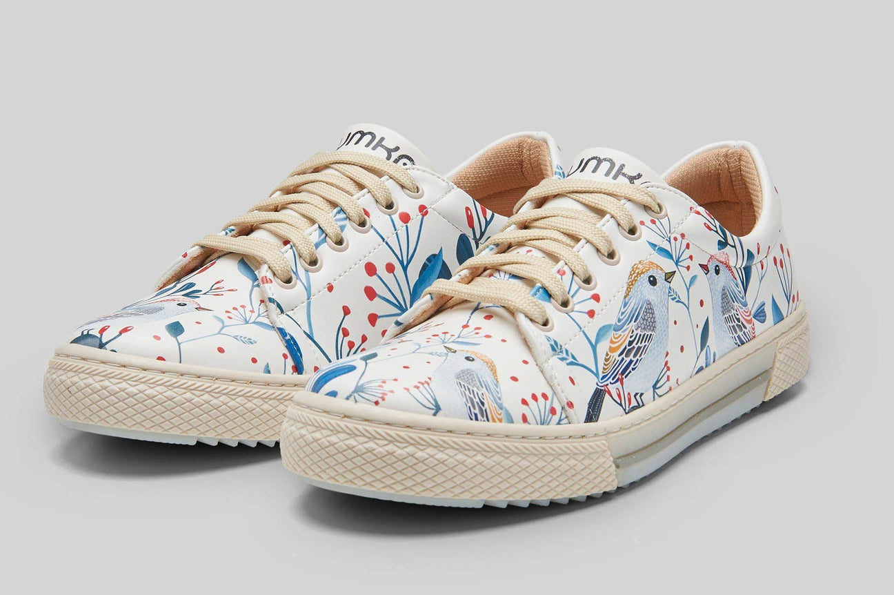 Blue Birds Sneakers BY Mumka - Sneakers available at DOYUF