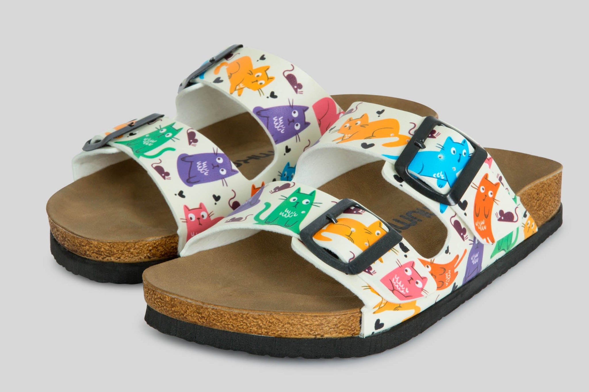 Colored Cats Sandals BY Mumka - Sandals available at DOYUF